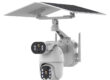 4MP Solar Powered Dual Lens WiFi Outdoor Security Camera with 4G