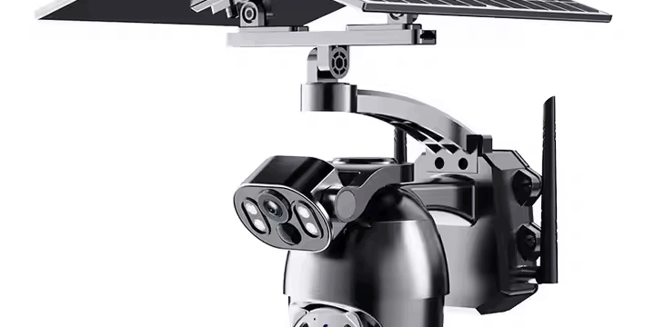 6MP Dual Lens Solar Outdoor WiFi CCTV Camera with Night Vision and 4G SIM Card