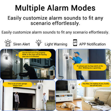 A1 5MP 4K PTZ WiFi CCTV Camera with Night Vision – Factory Network Camera