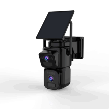 AI AOV Solar Wireless PTZ Camera for Outdoor CCTV