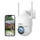 ANRAN 2K PTZ Outdoor WiFi Security Camera with Color Night Vision and Siren