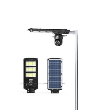 All-in-One Solar Street Light with WiFi and 4G Surveillance Camera