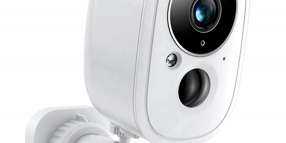 Waterproof Outdoor WiFi Security Camera with PIR Sensor and Rechargeable Battery