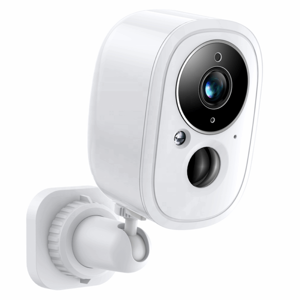 Waterproof Outdoor WiFi Security Camera with PIR Sensor and Rechargeable Battery