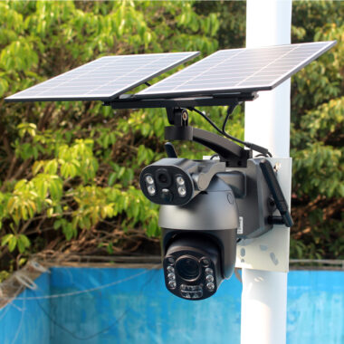 SZGOING 100X Zoom Solar Outdoor WiFi Camera with 4G GSM and Night Vision