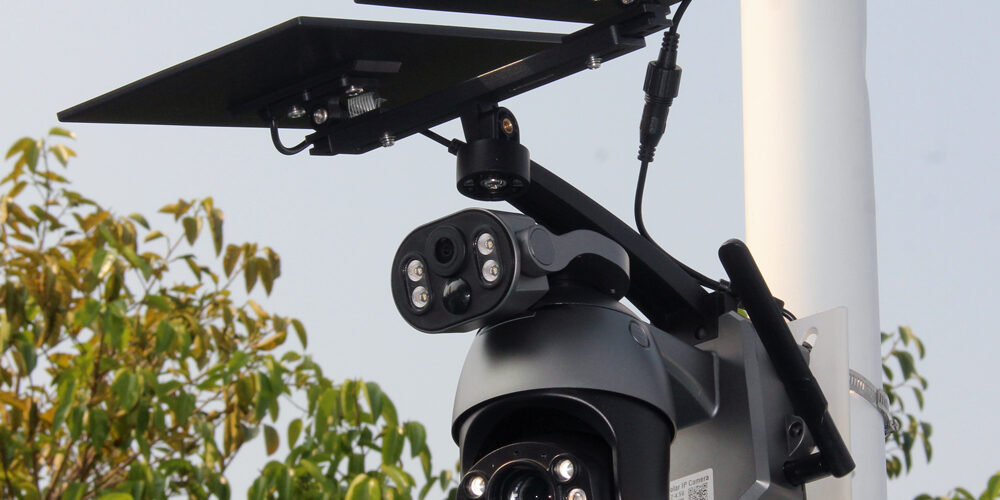 SZGOING 100X Zoom Solar Outdoor WiFi Camera with 4G GSM and Night Vision