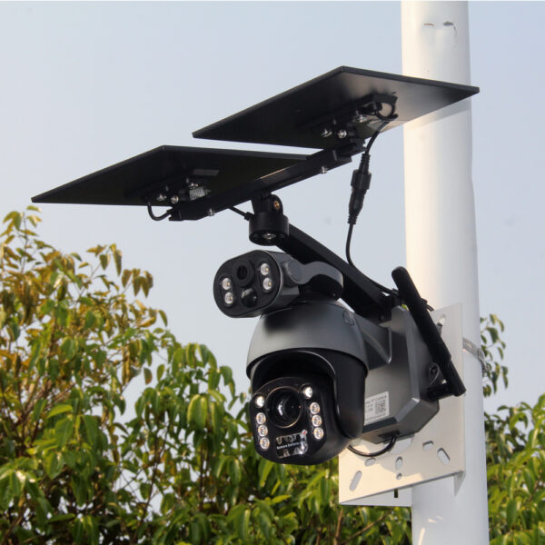 SZGOING 100X Zoom Solar Outdoor WiFi Camera with 4G GSM and Night Vision