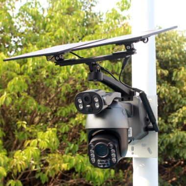 SZGOING 100X Zoom Solar Outdoor WiFi Camera with 4G GSM and Night Vision