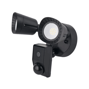  Smart Outdoor WiFi Security Floodlight Camera with Dual Lights and Night Vision