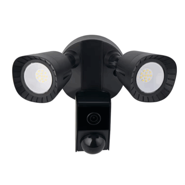  Smart Outdoor WiFi Security Floodlight Camera with Dual Lights and Night Vision