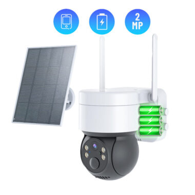 Plug-Free Solar WiFi Outdoor Security Camera