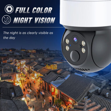 Plug-Free Solar WiFi Outdoor Security Camera