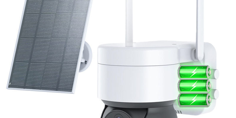 Plug-Free Solar WiFi Outdoor Security Camera